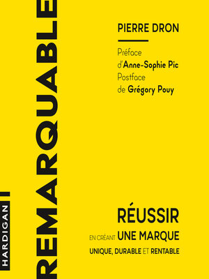 cover image of Remarquable